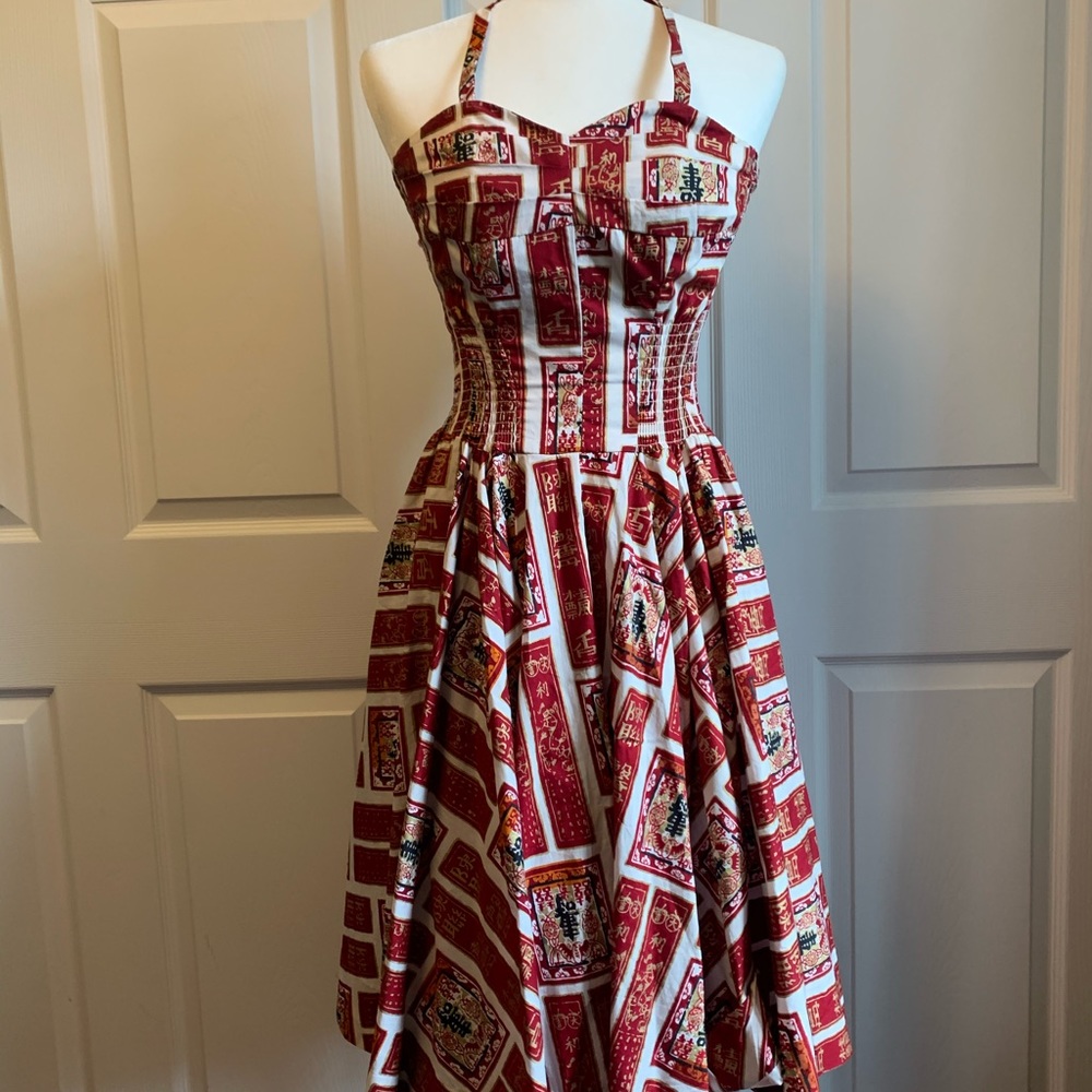 Alfred Shaheen for Unique Vintage Swing Dress